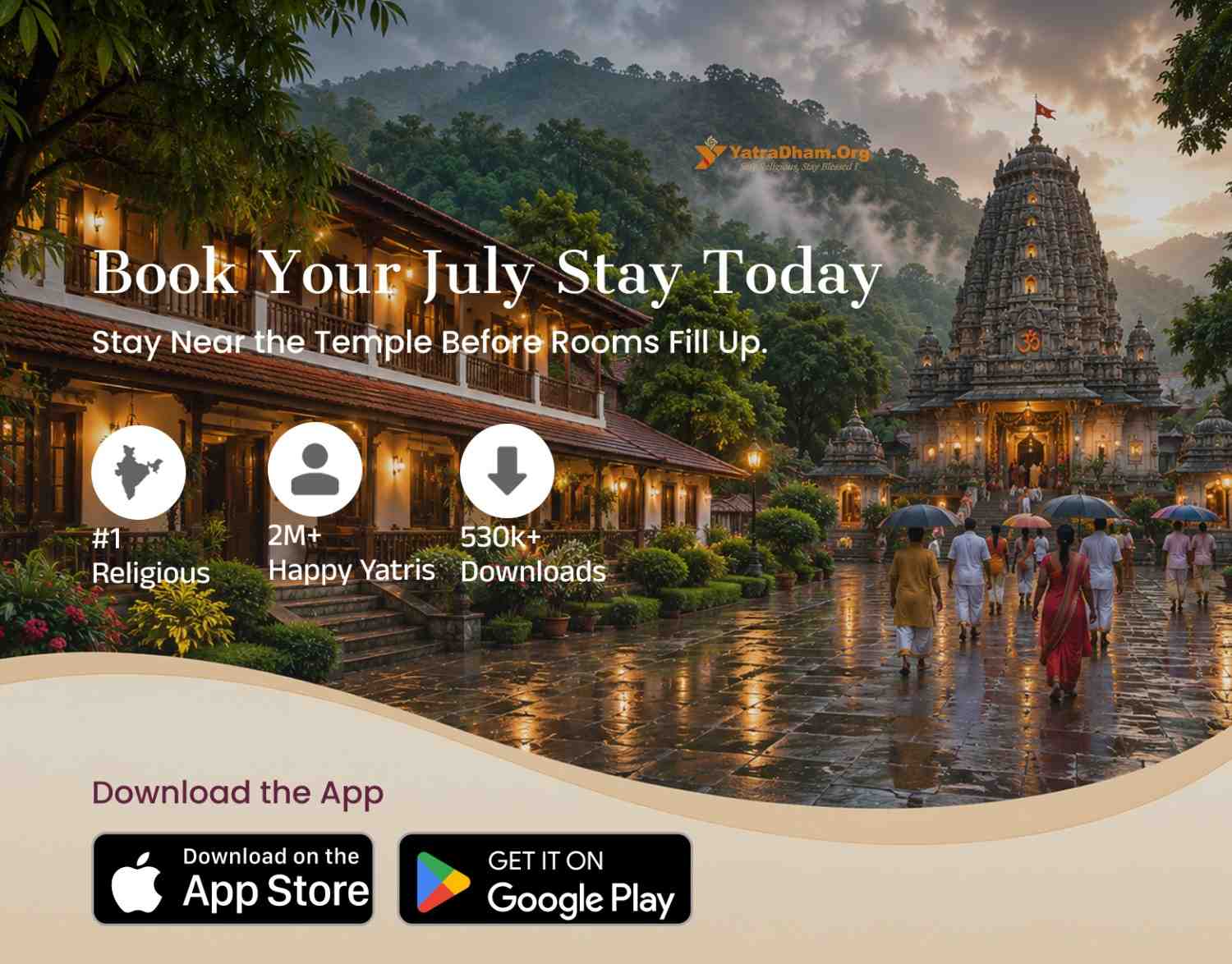 YatraDham App Banner