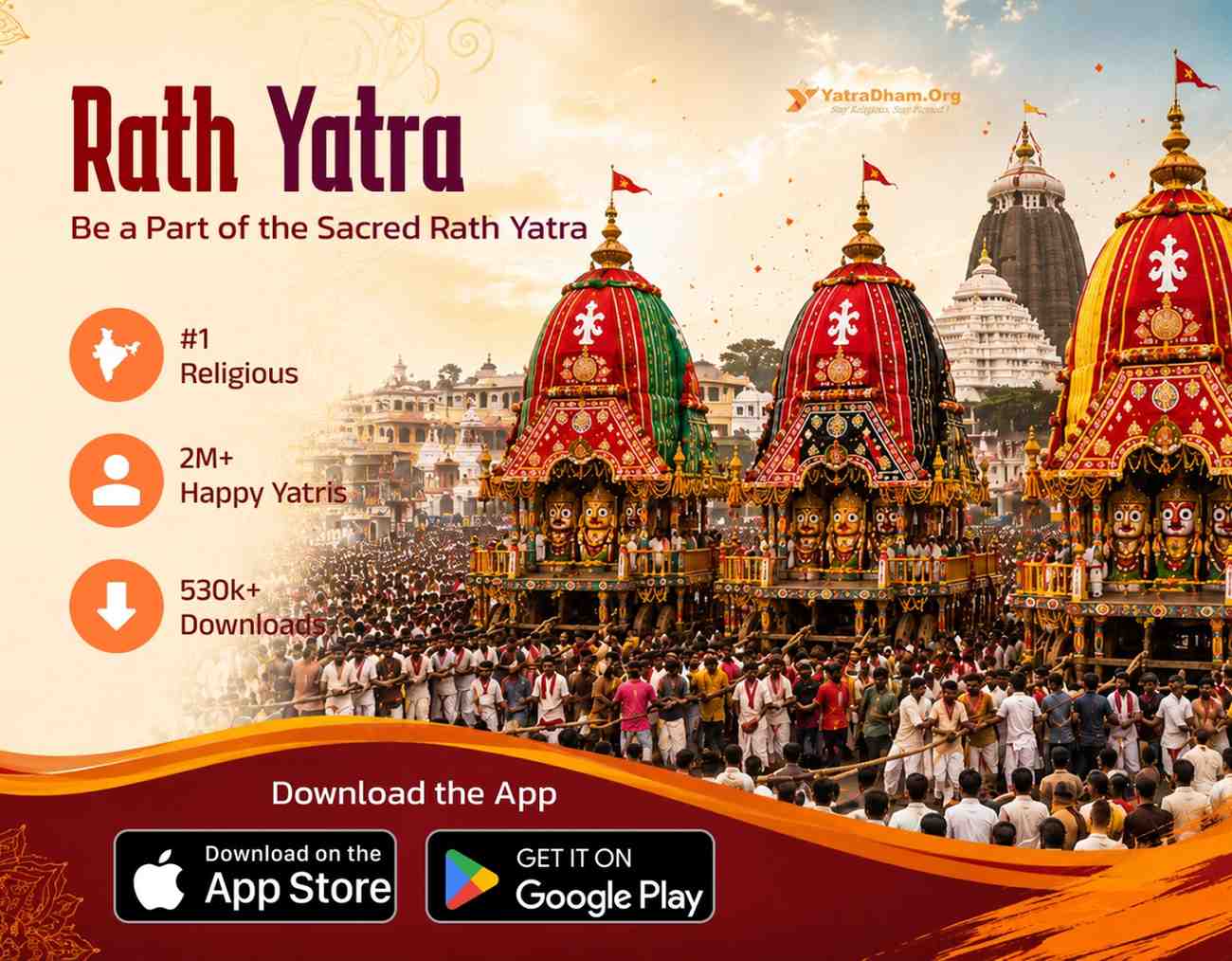 YatraDham App Banner
