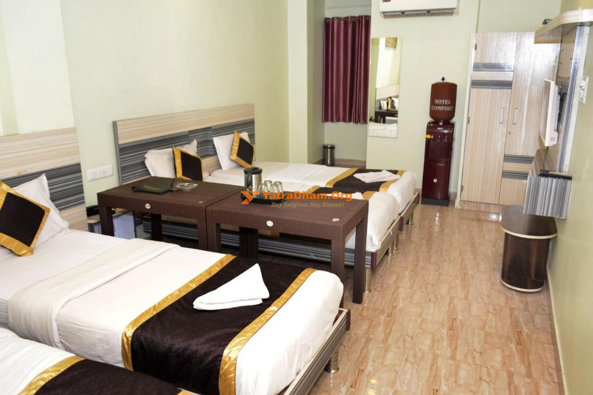 Deoghar Hotel Comfort And Terrace Lounge 2 Bed Room View