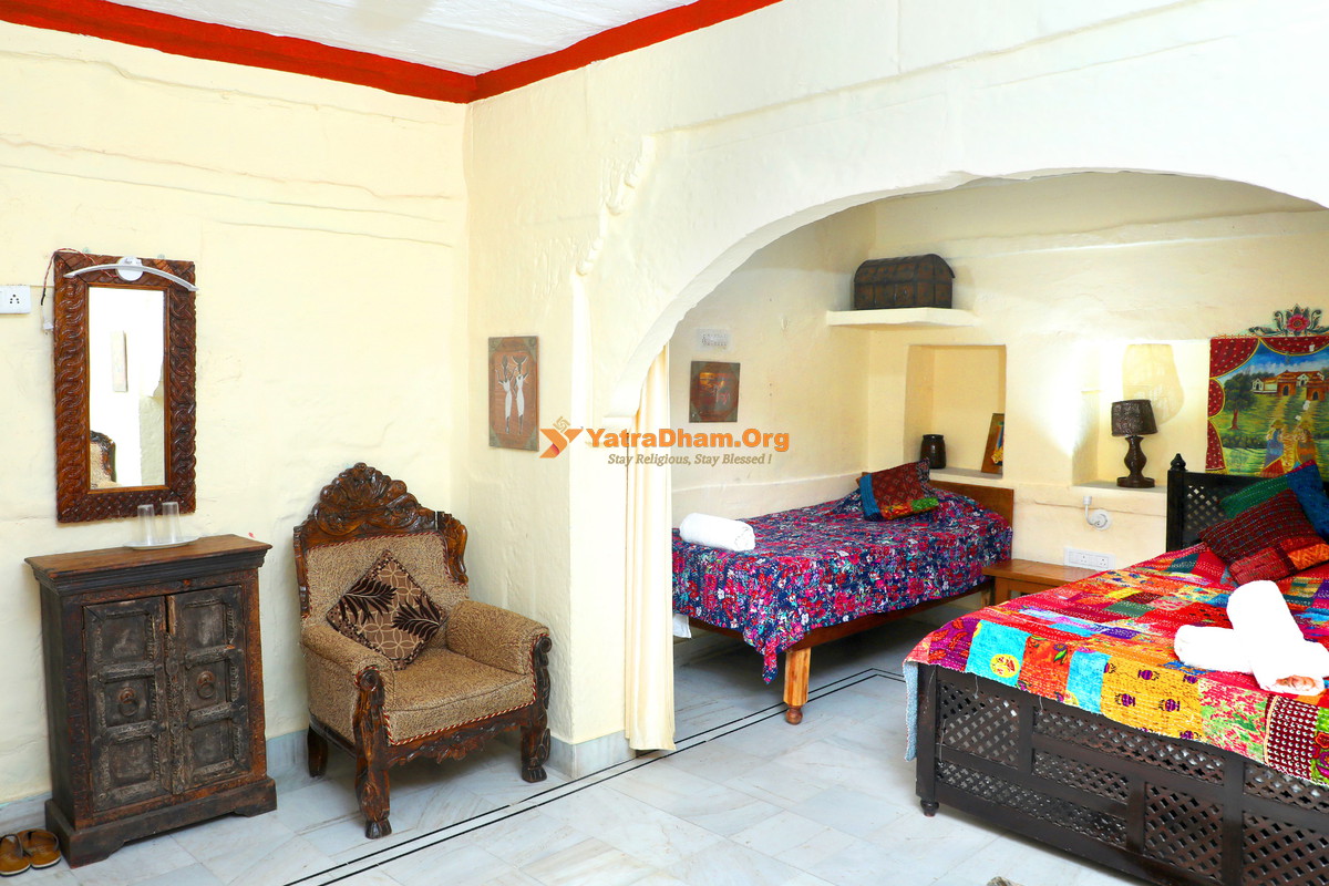 Jodhpur Hotel Heritage Haveli 3 Bed Room View