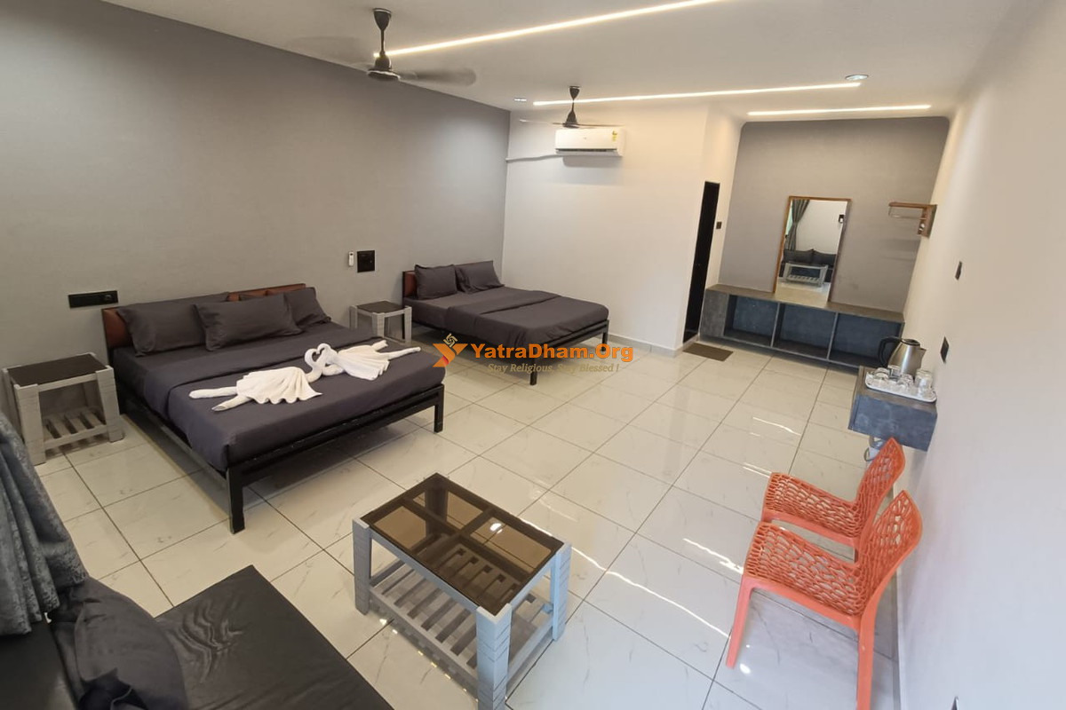 Vanvaso Resort and Adventure Park Saputara 4 Bed Deluxe Family Room View