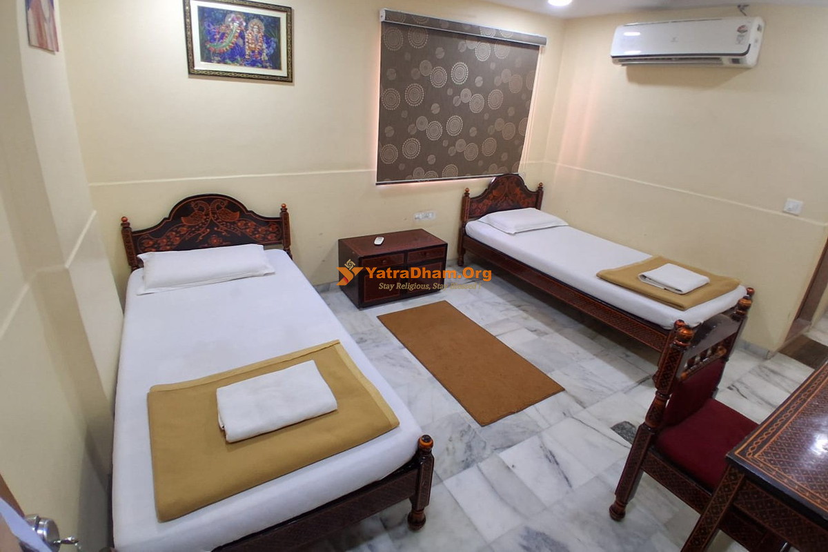 ISKCON Guest House Ahmedabad 2 Bed AC Room View