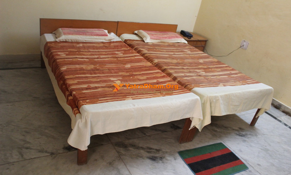 Anand Dham Gaudiya Ashram Vrindavan 2 Bed Non AC Normal Room