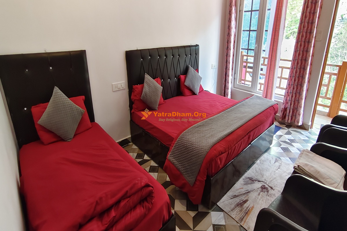 N K Residency Gaurikund 3 Bed Room View