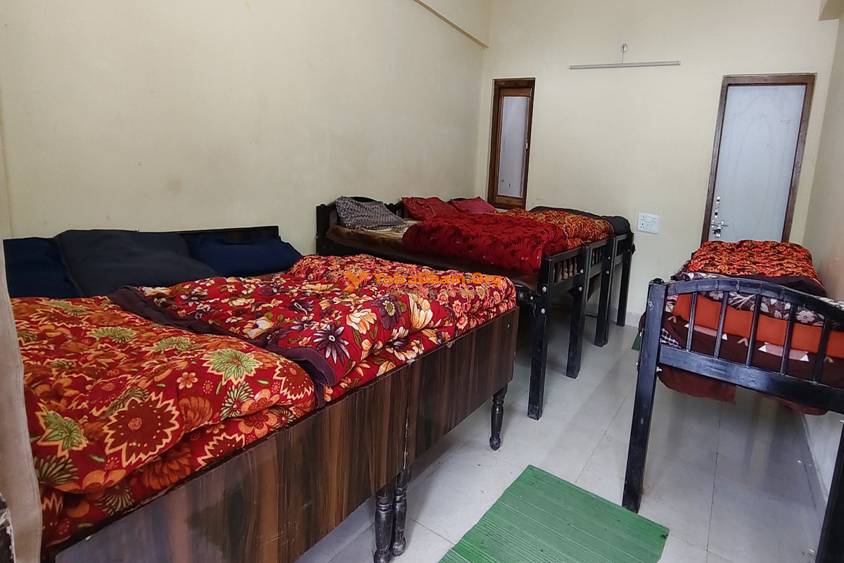Temple View Building Kedarnath 8 Bed Non AC Room View