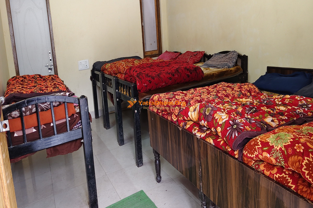Temple View Building Kedarnath 8 Bed Non  AC Room View