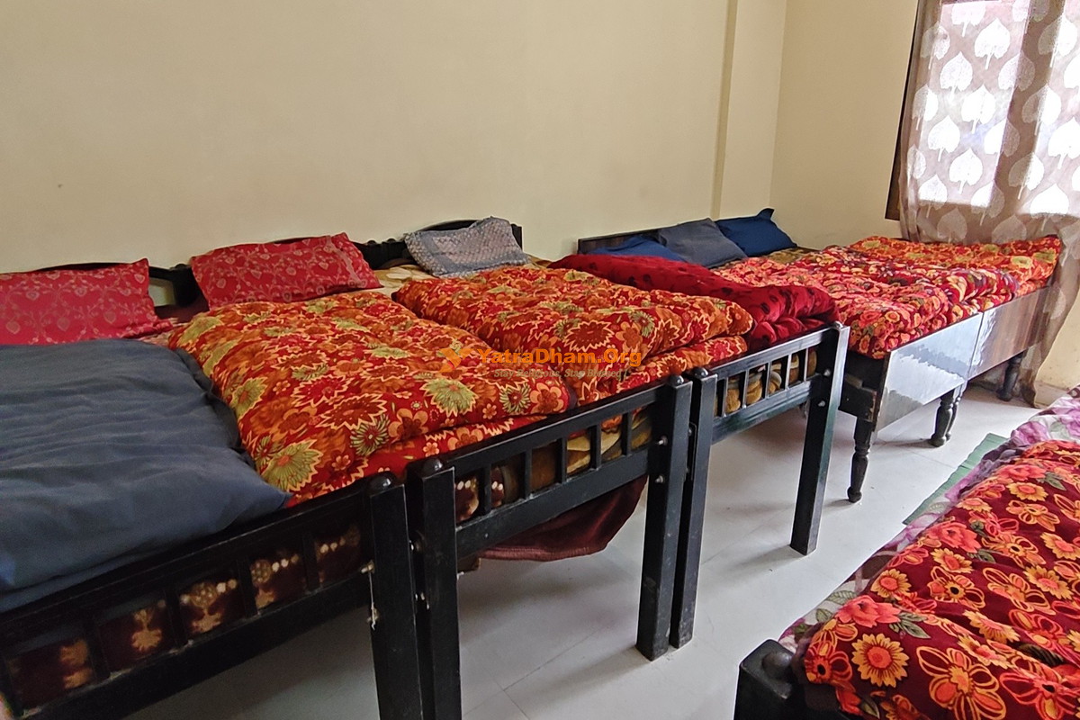 Temple View Building Kedarnath 8 Bed Non  AC Room View