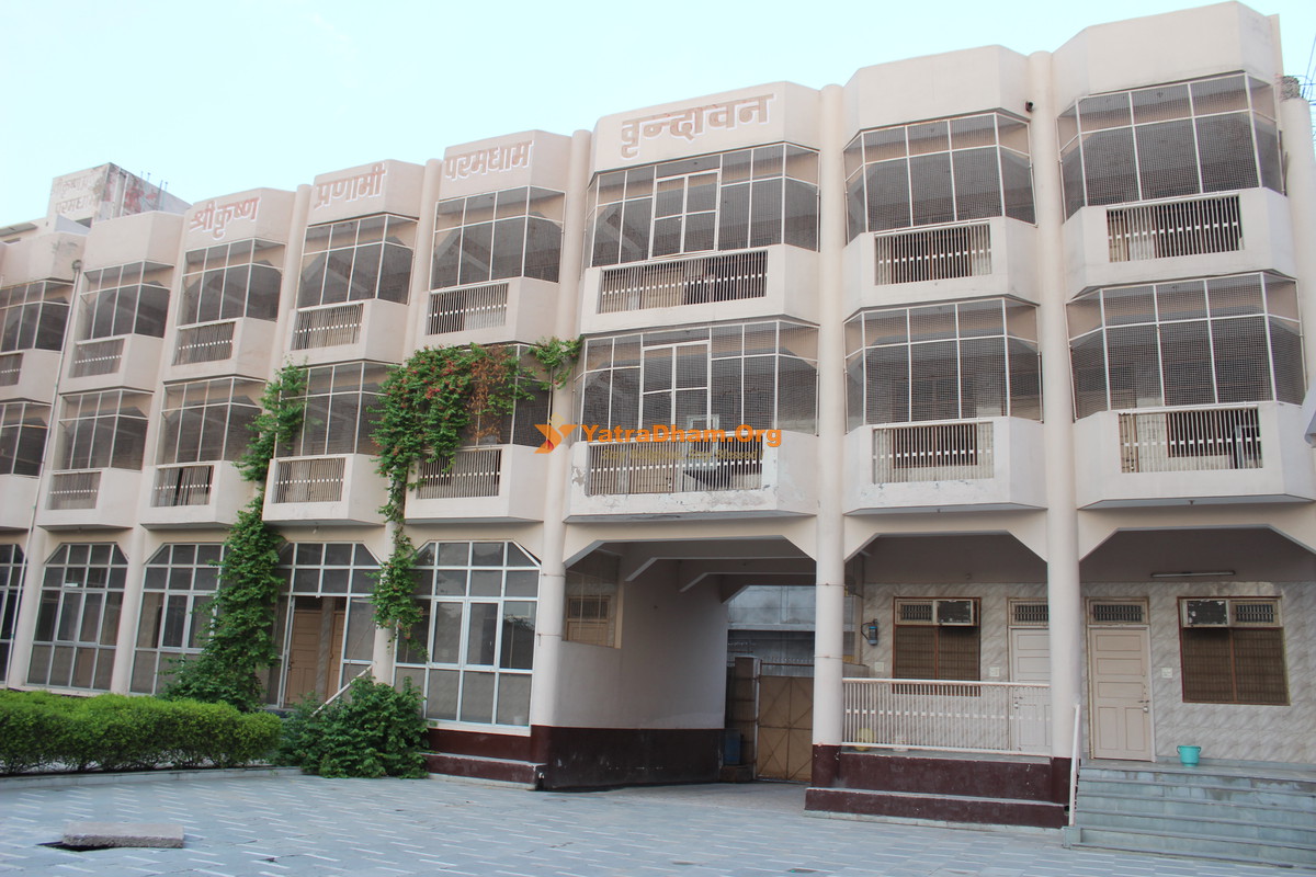Shri Krishna Pranami Param Dham Vrindavan Building