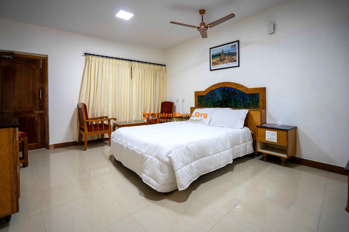 Hotel Tamil Nadu Kanyakumari 2 Bed Twin Cottage AC Room View
